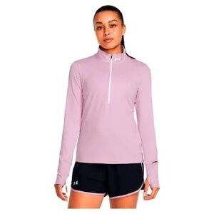 Under Armour Women's bright Pink Quarter-Zip Sweatshirt